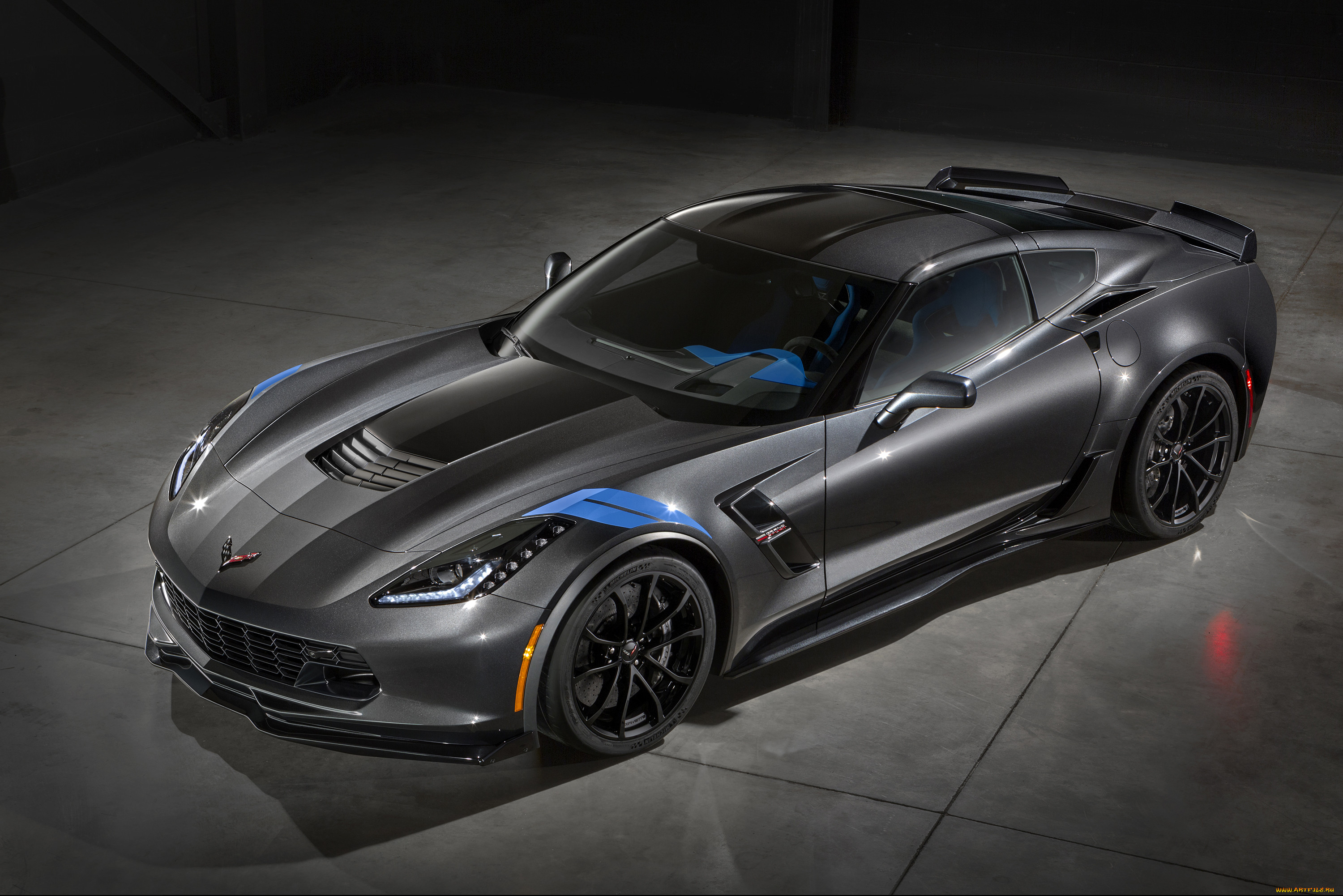 , corvette, chevrolet, 2017, 7, sport, grand